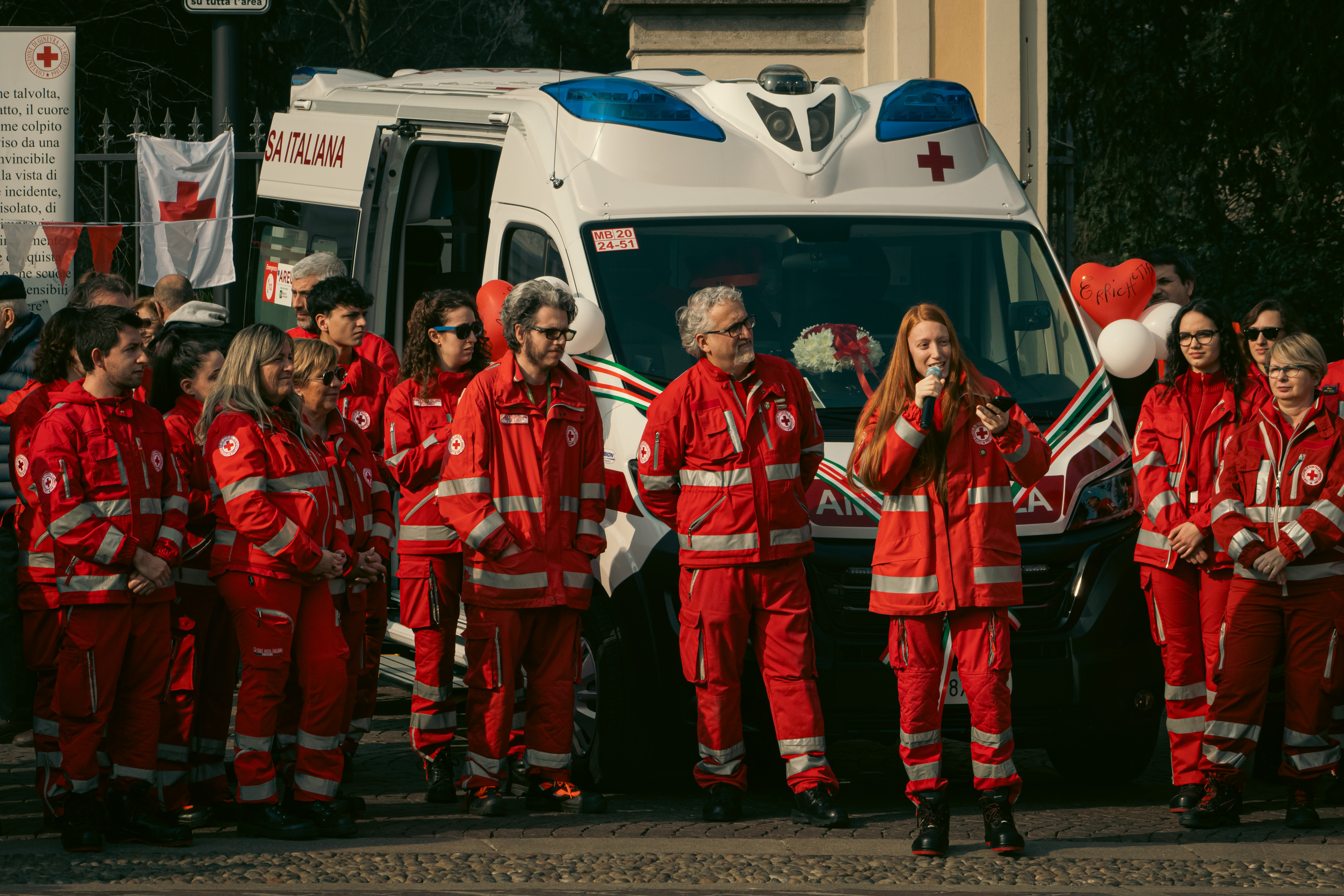 Inaugurazione nuova ambulanza